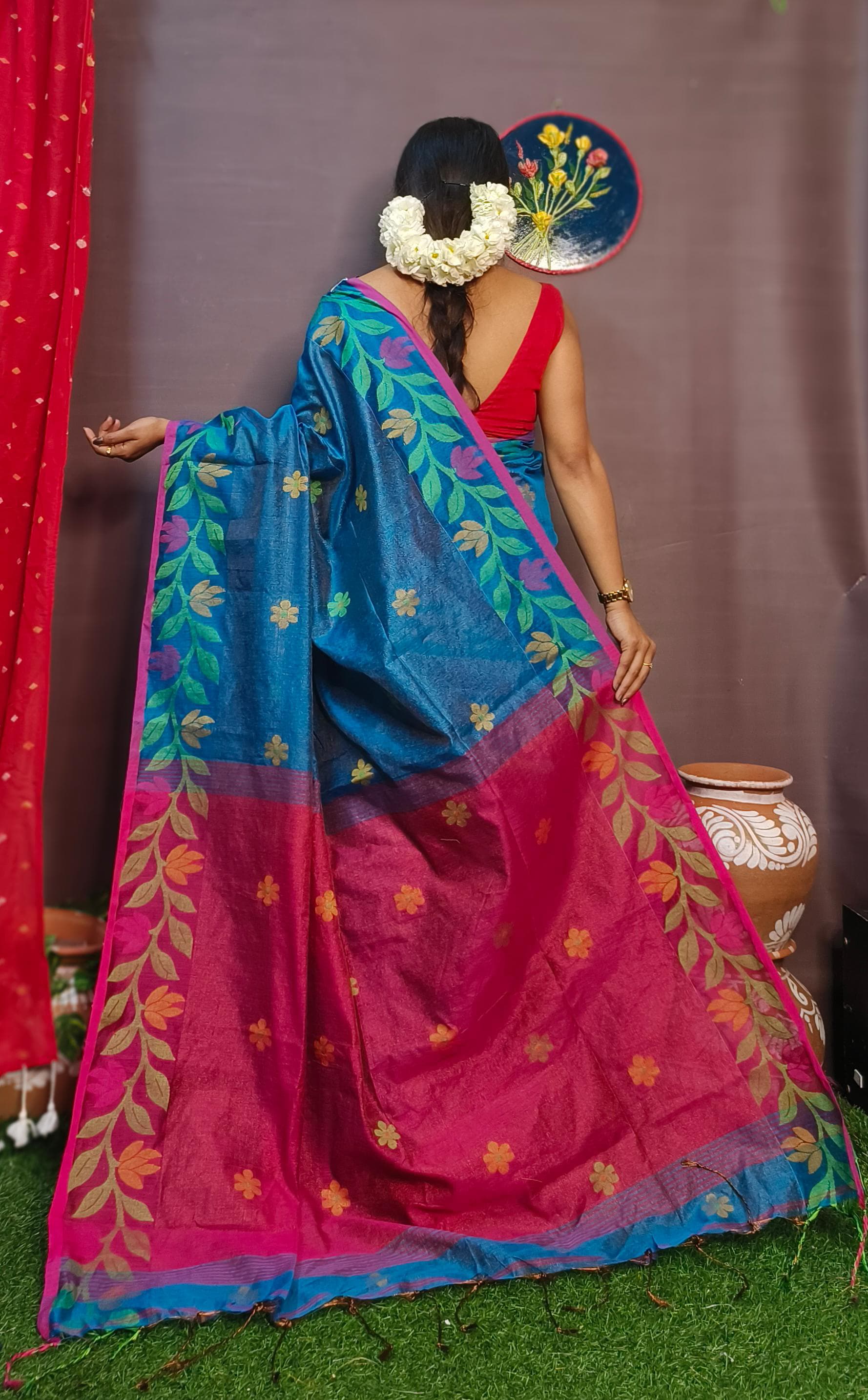 Handloom Tissue Saree
