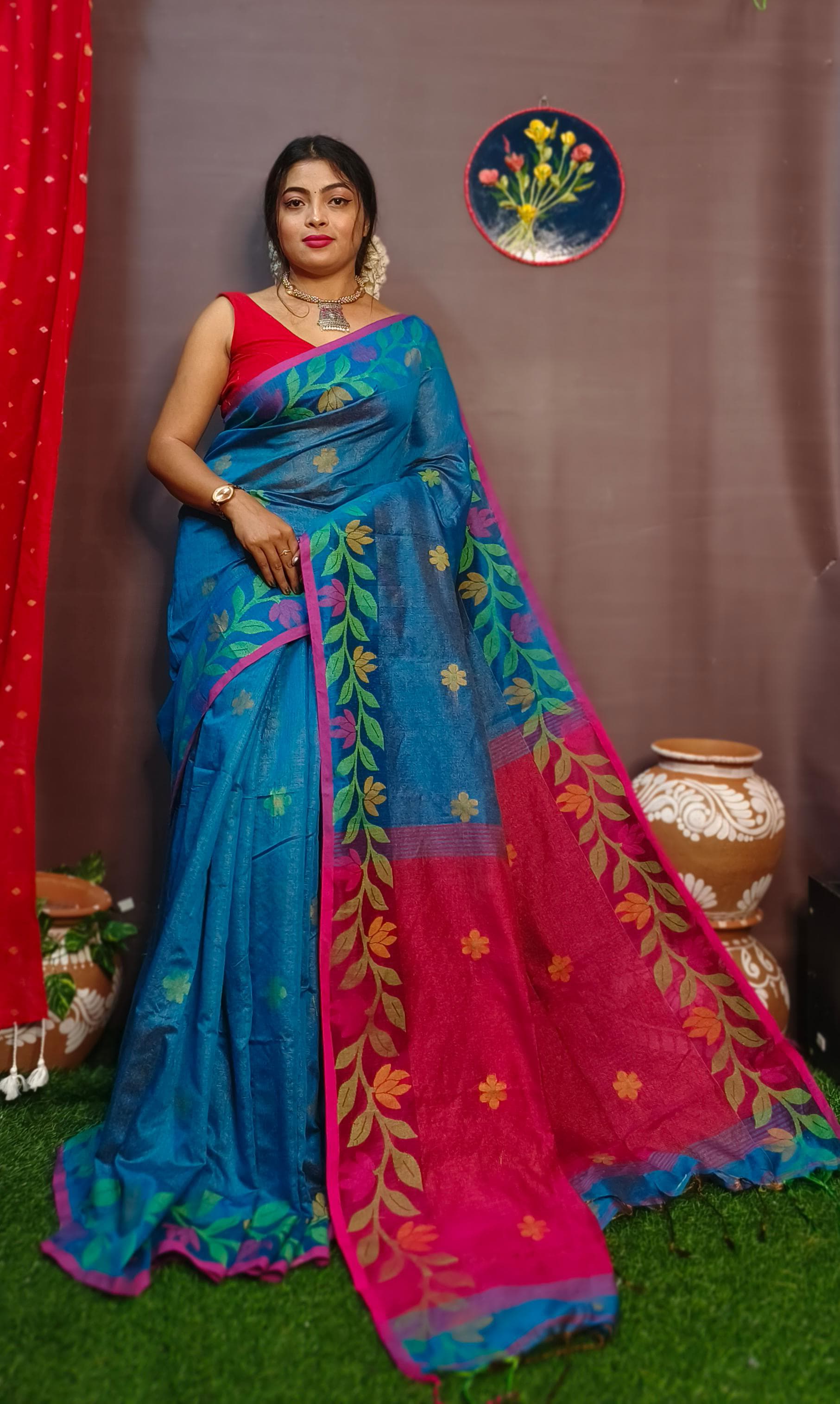 Handloom Tissue Saree