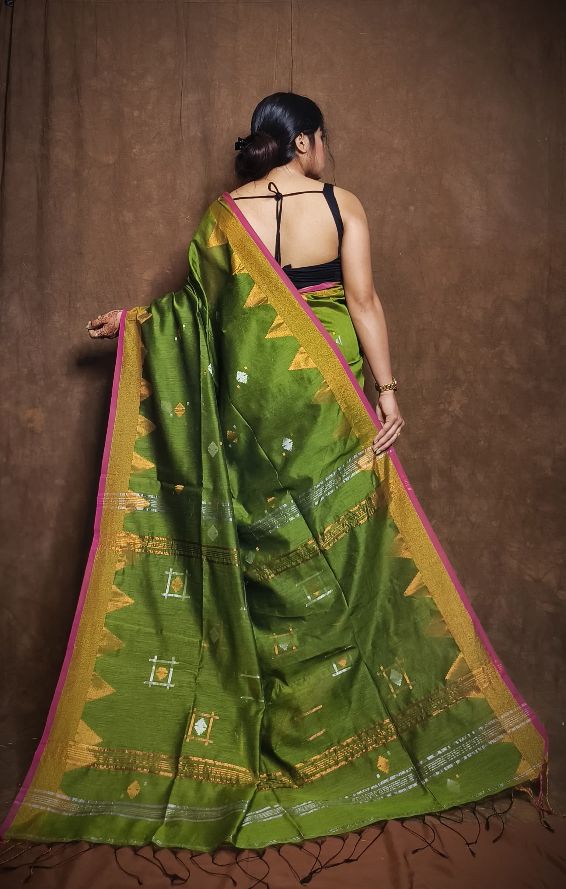 New Handloom Box Saree