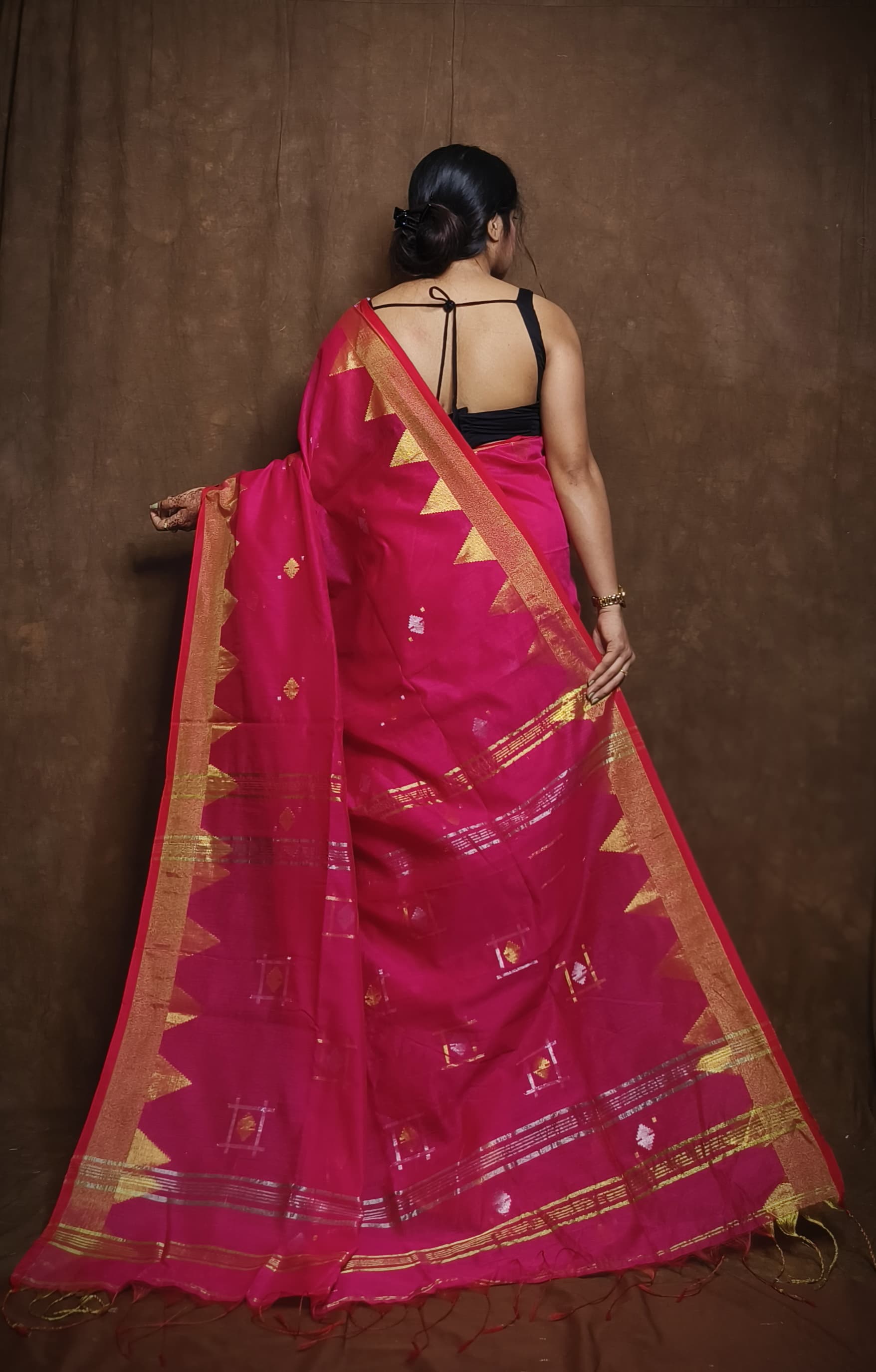 New Handloom Box Saree