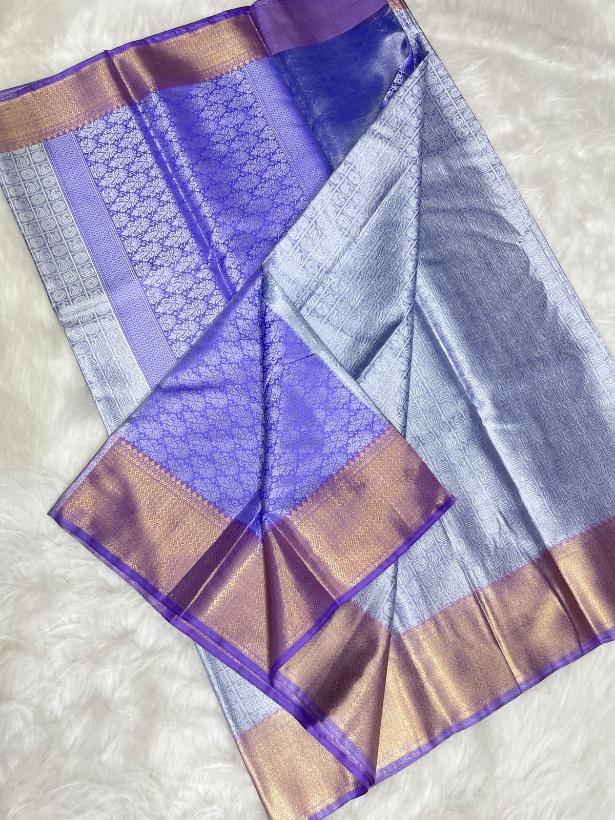 Brocade Tissue Silk Saree
