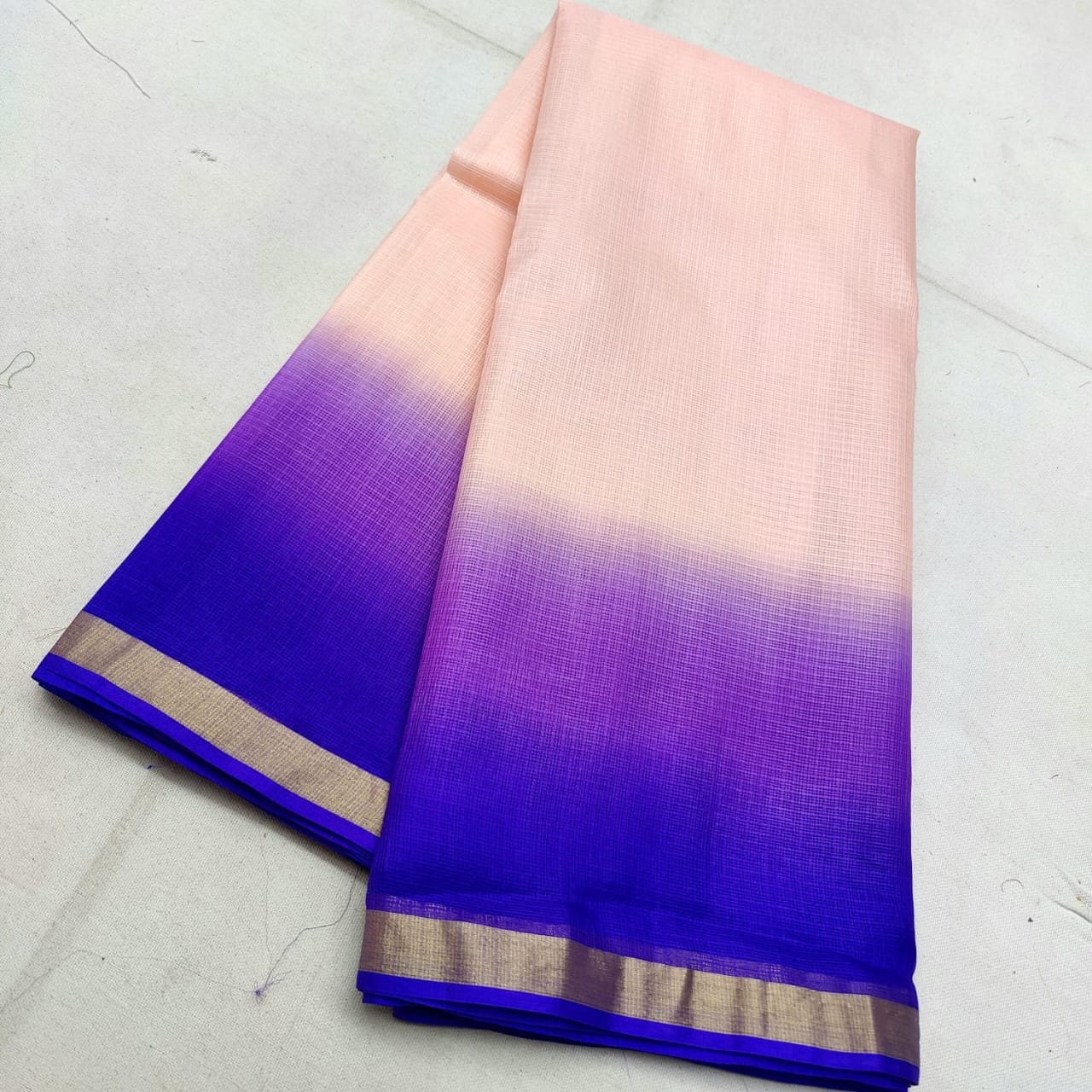 Kota Doria Silk Saree