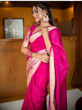 Banarasi Warm Silk Ganga Ghat Saree