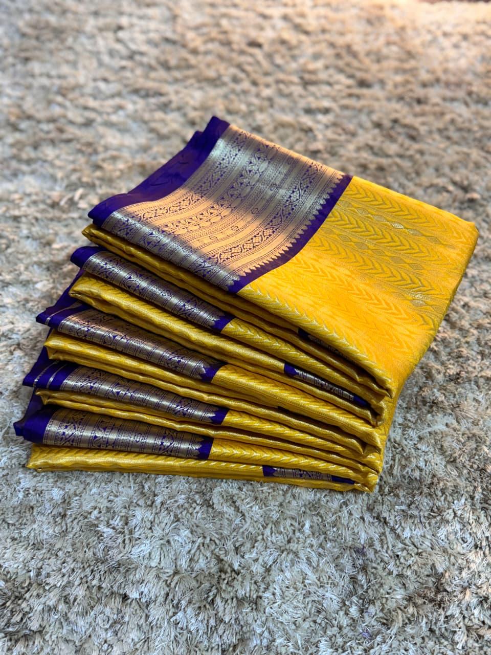 Exclusive Banarasi Katan Soft Silk Saree