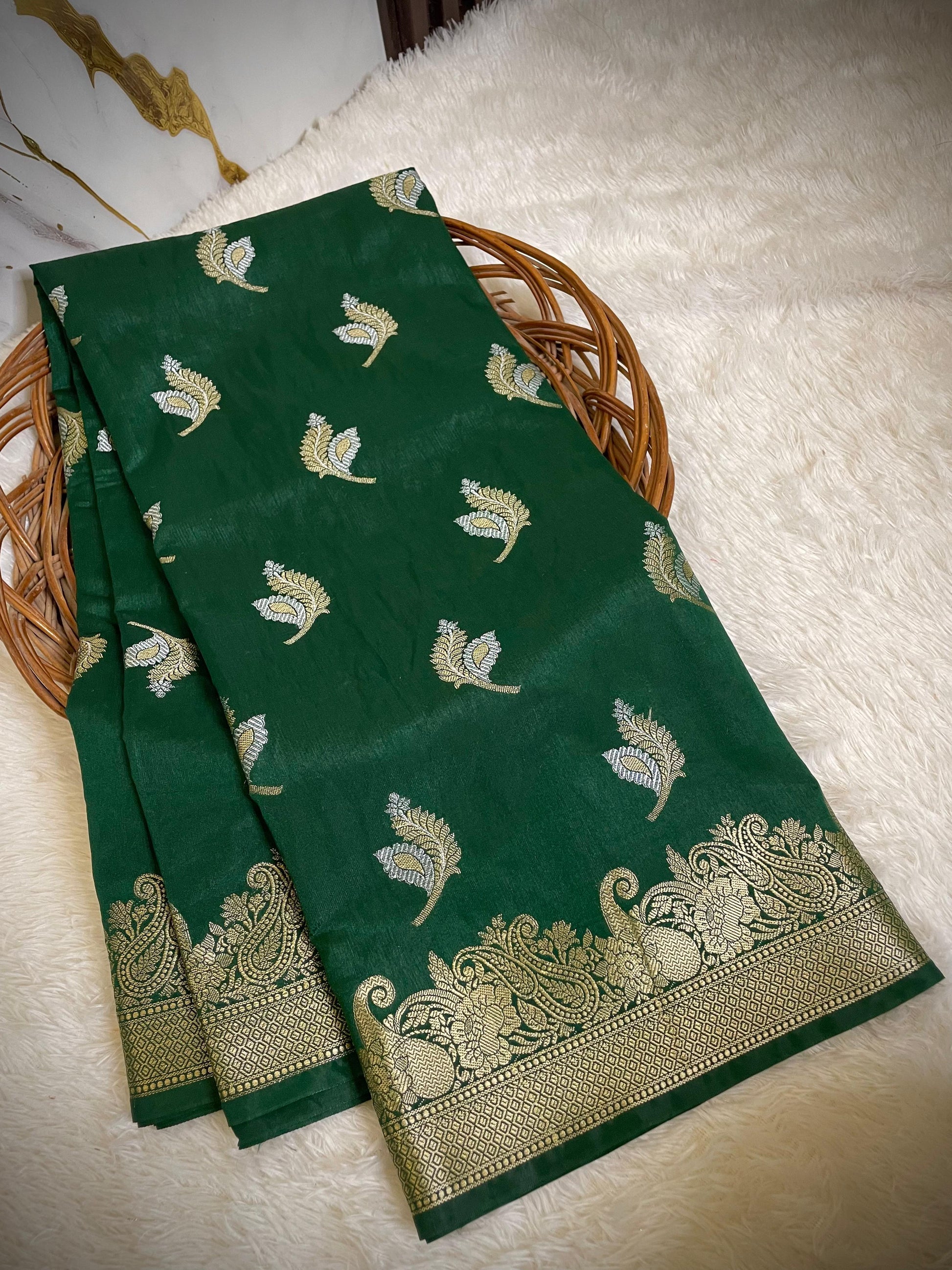 Banarasi Katan Dupion Silk Saree