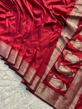Soft Katan Silk Saree