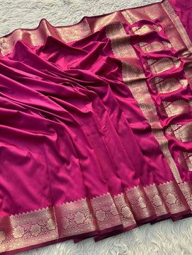 Soft Katan Silk Saree