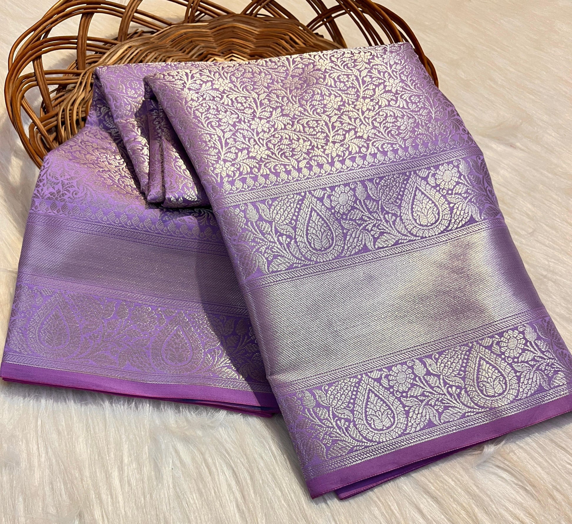 Banarasi Brocade Zari Tanchoi Saree
