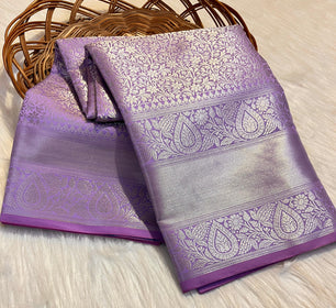 Banarasi Brocade Zari Tanchoi Saree