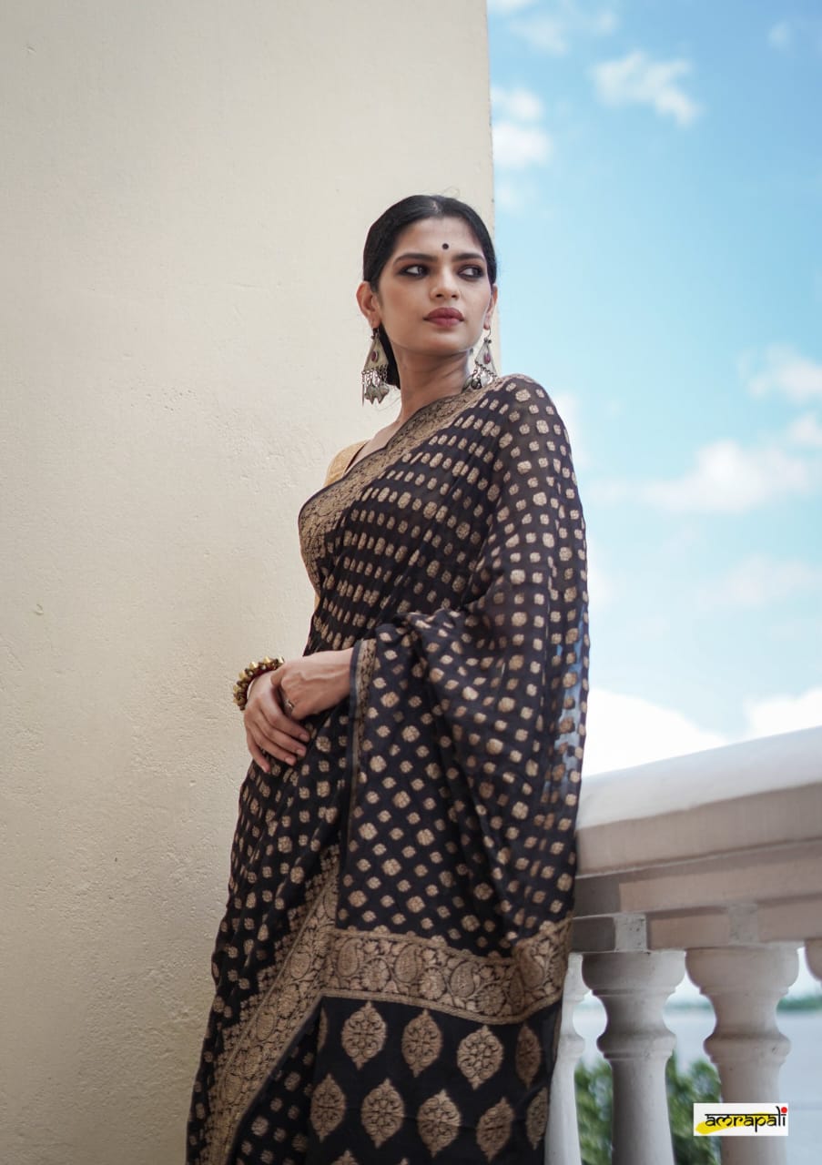 Raw Mango Silk Saree