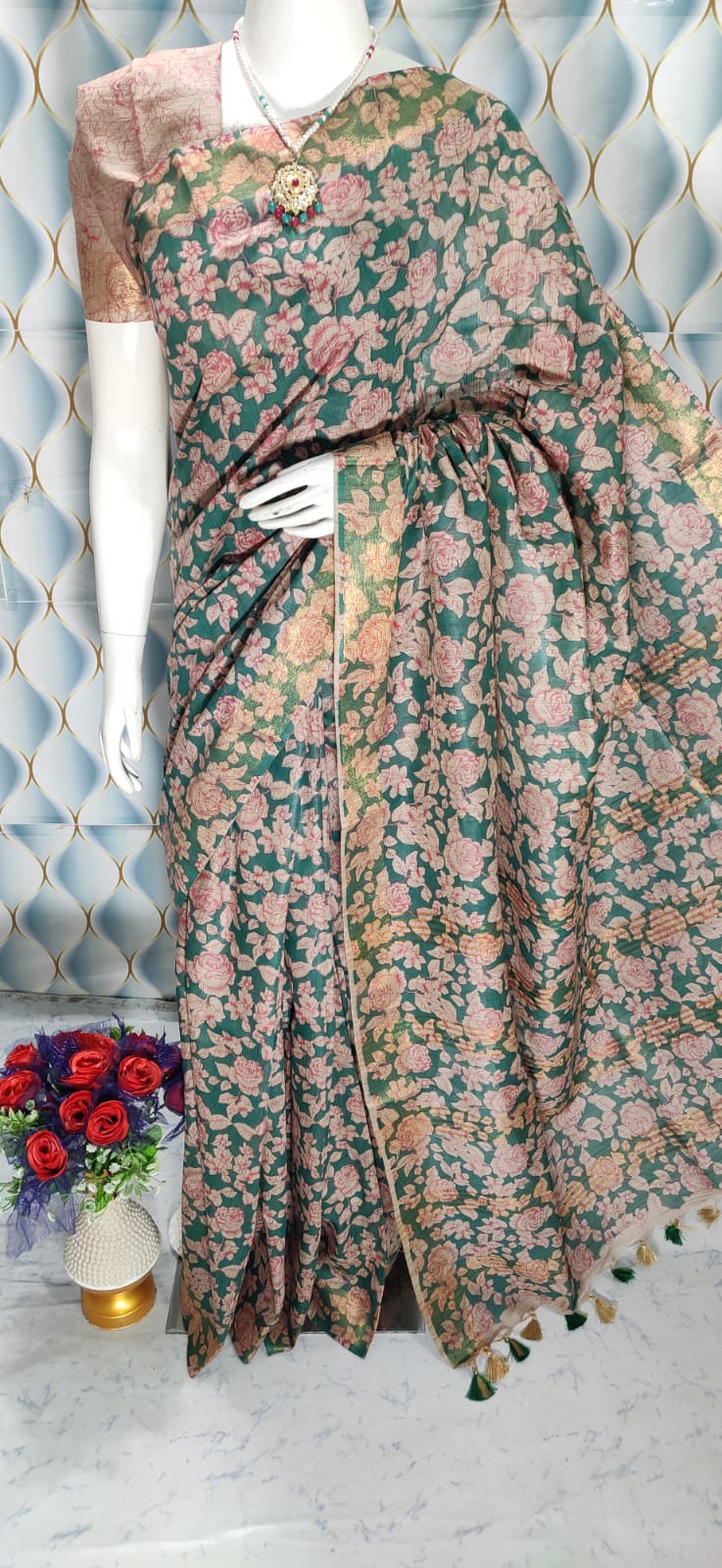 Banswara Viscose Silk Saree