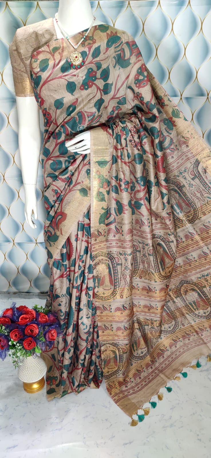 Banswara Viscose Silk Saree