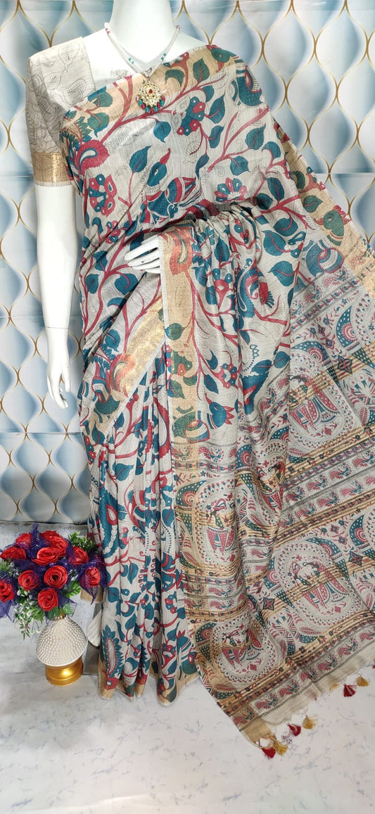 Banswara Viscose Silk Saree