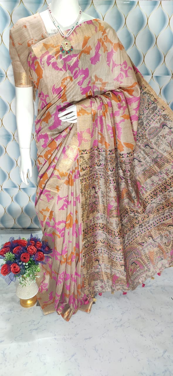 Banswara Viscose Silk Saree