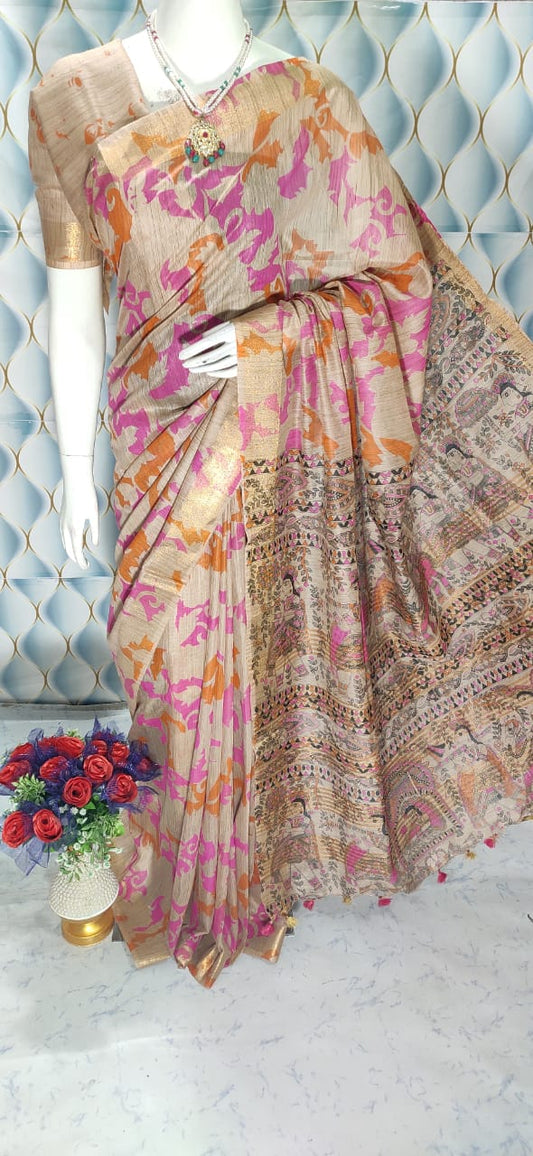 Banswara Viscose Silk Saree