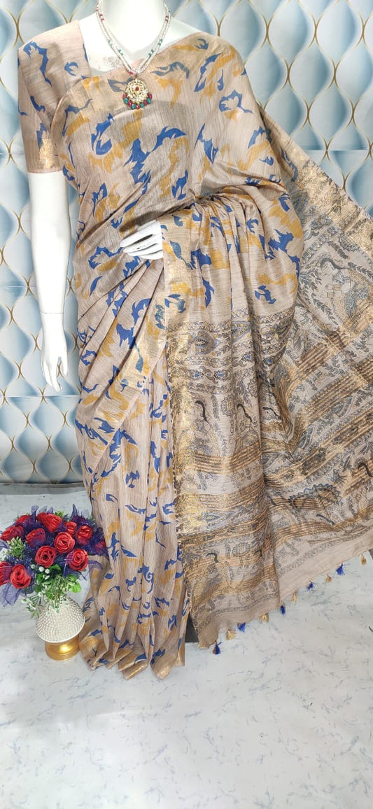 Banswara Viscose Silk Saree