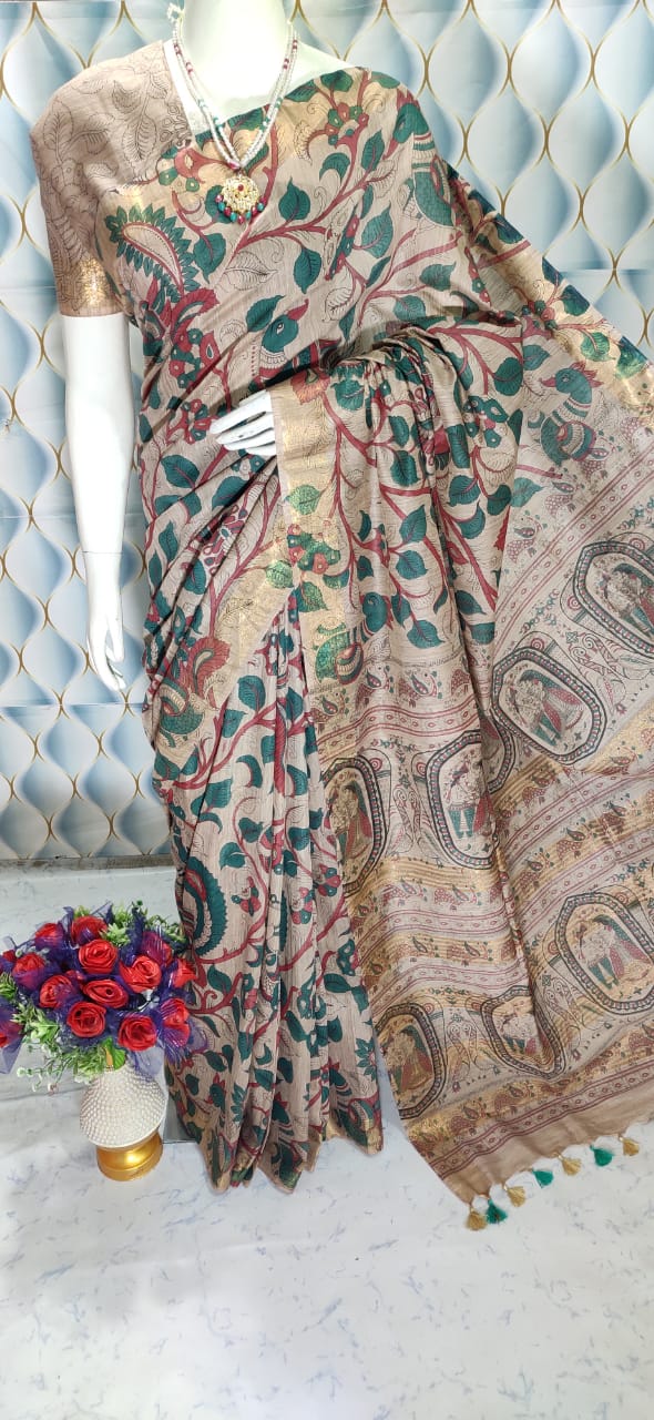 Banswara Viscose Silk Saree