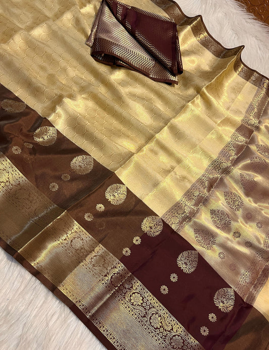 Soft Silk Tanchoi Saree