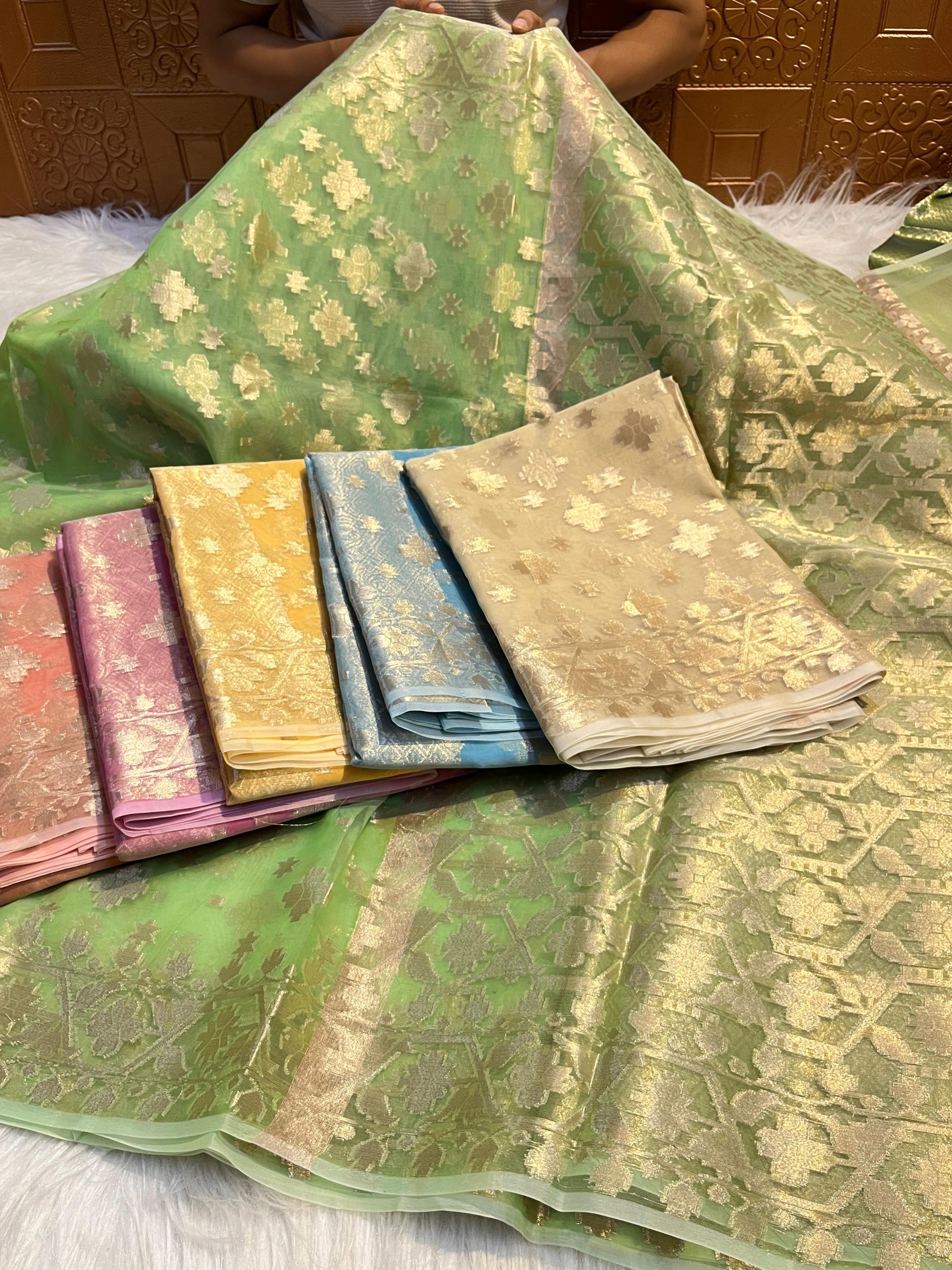 Kora Organza Saree