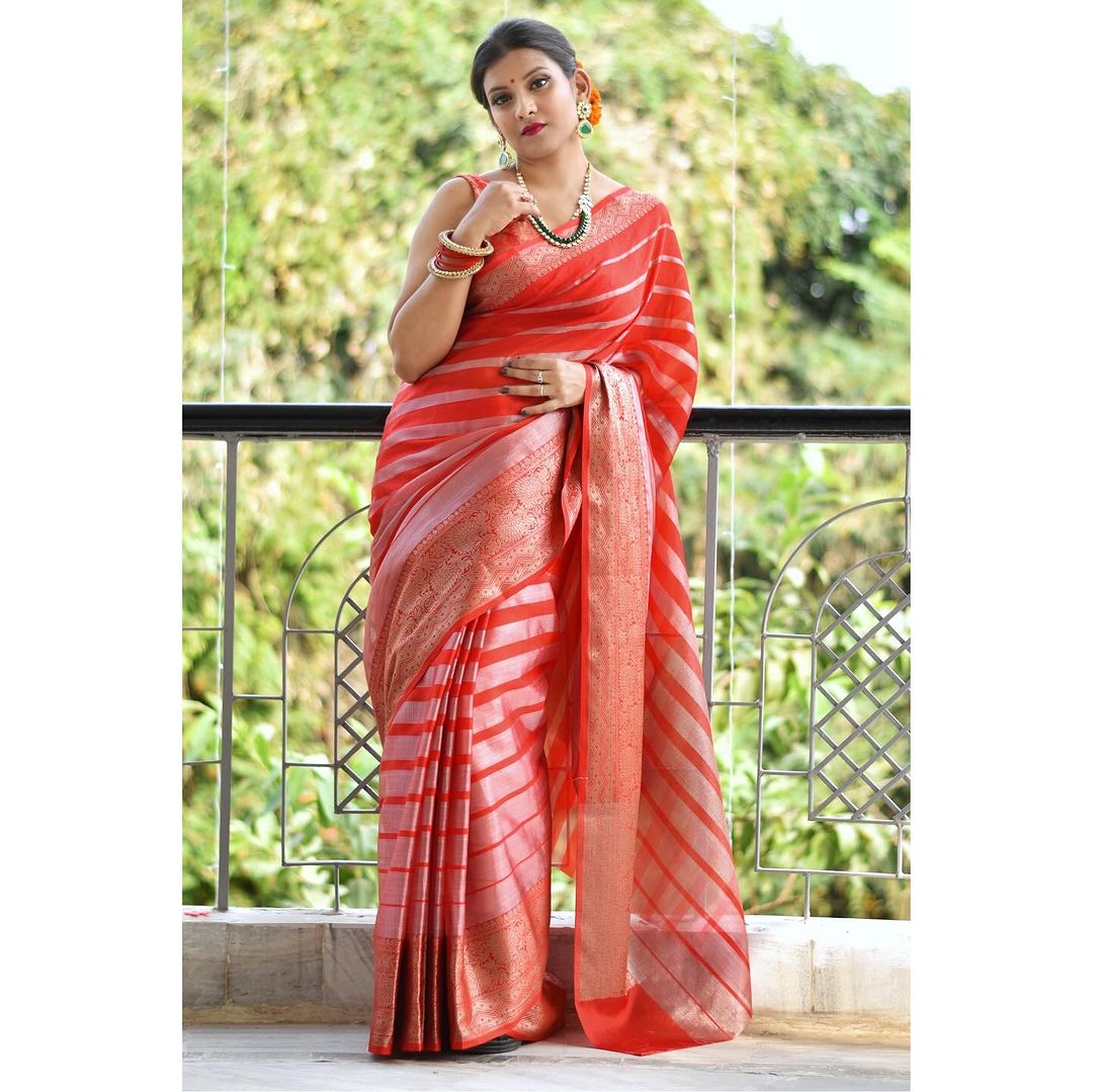 Banarasi Warm Silk Tissue Saree