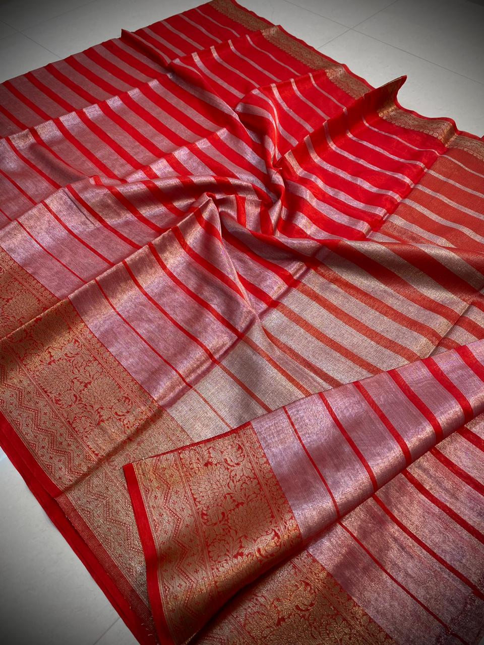 Banarasi Warm Silk Tissue Saree