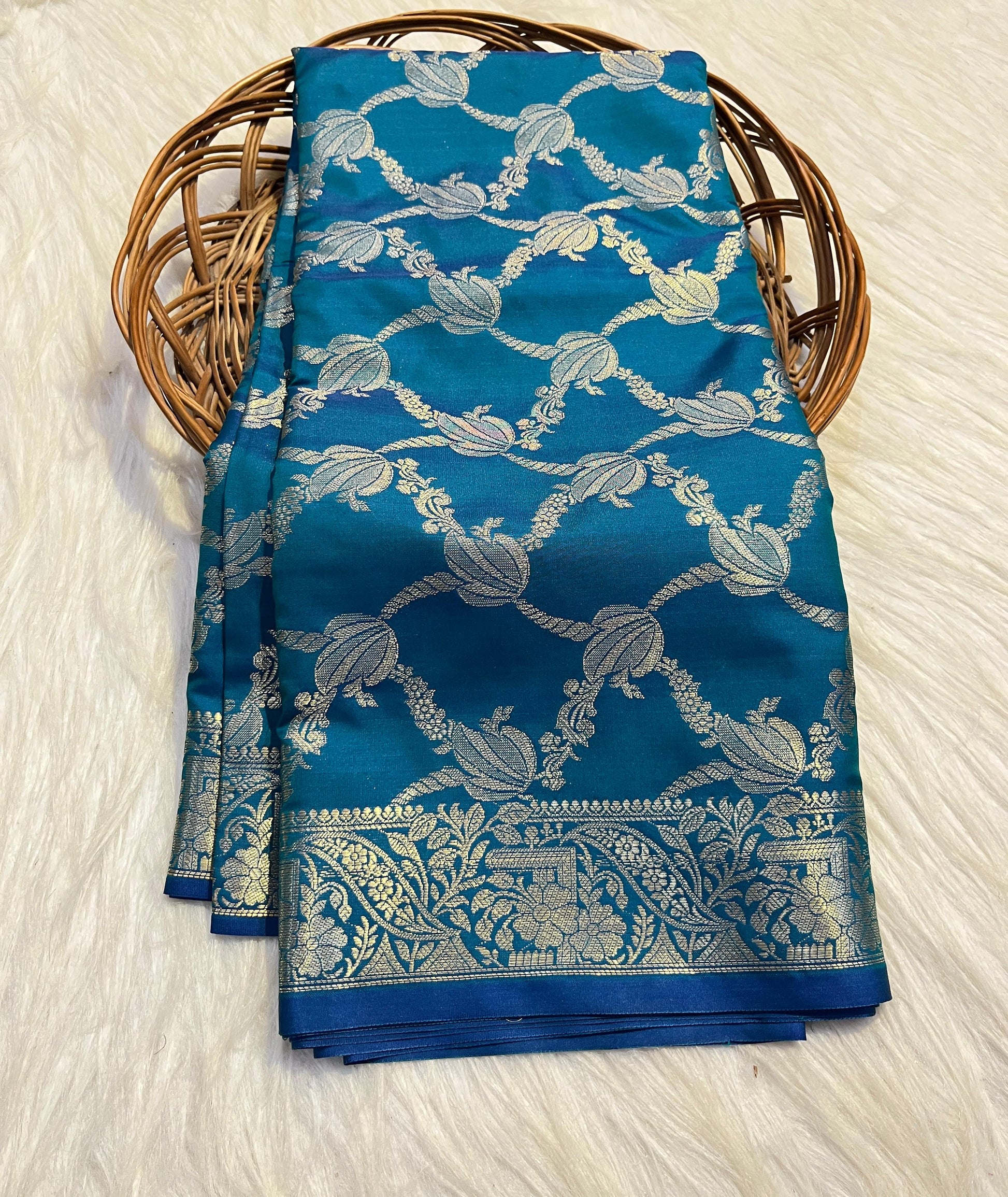 Banarasi Katan Soft Silk Saree