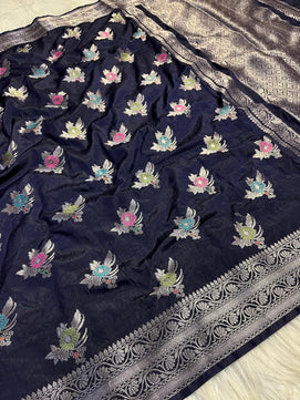 Banarasi Katan Soft Silk Saree