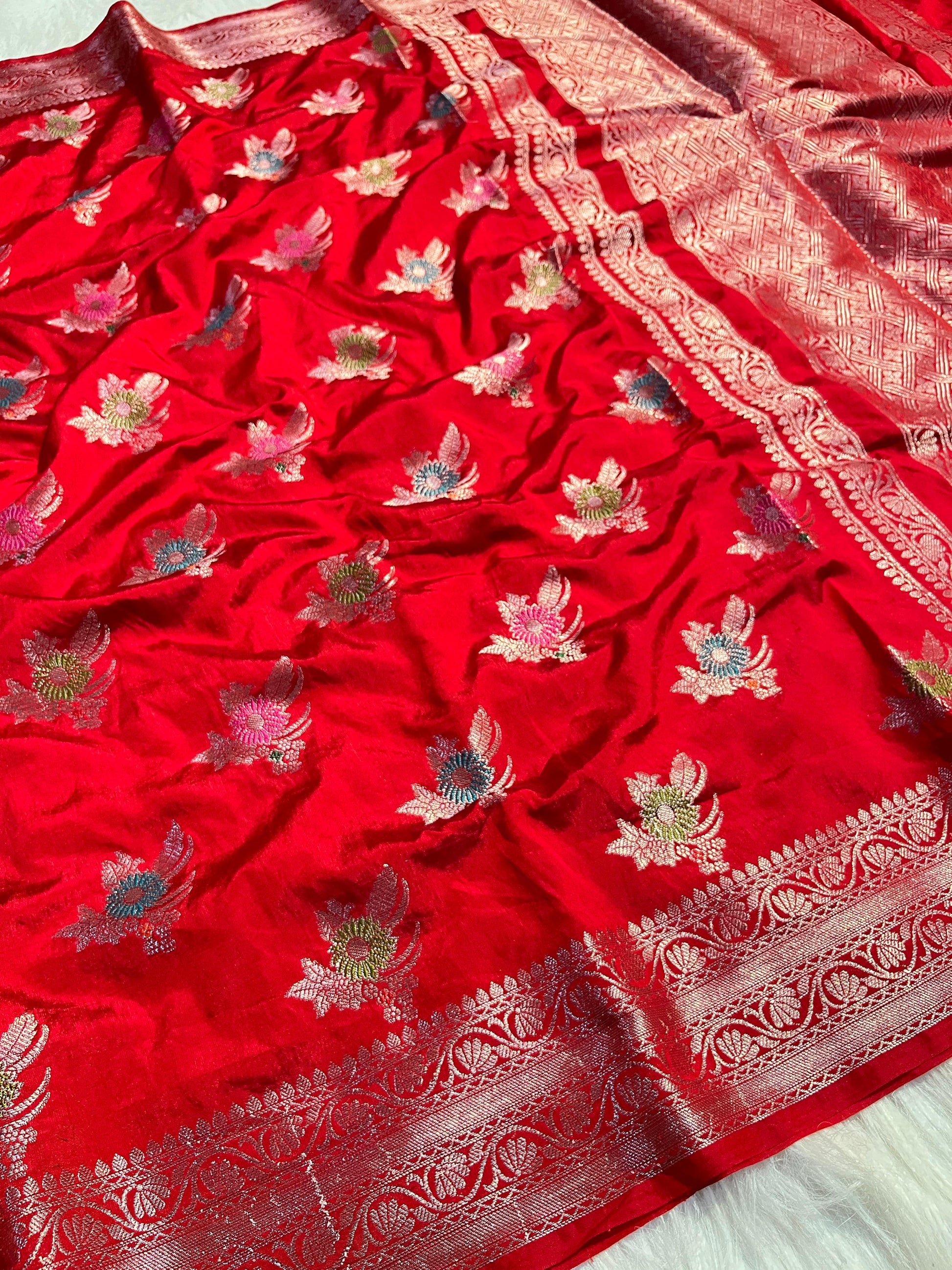 Banarasi Katan Soft Silk Saree