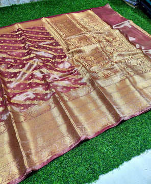 Katan Tissue Soft Silk Saree