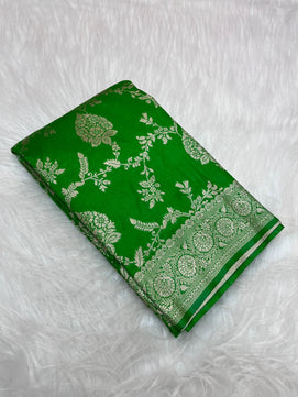 Katan Georgette Silk Saree