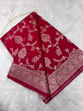 Katan Georgette Silk Saree
