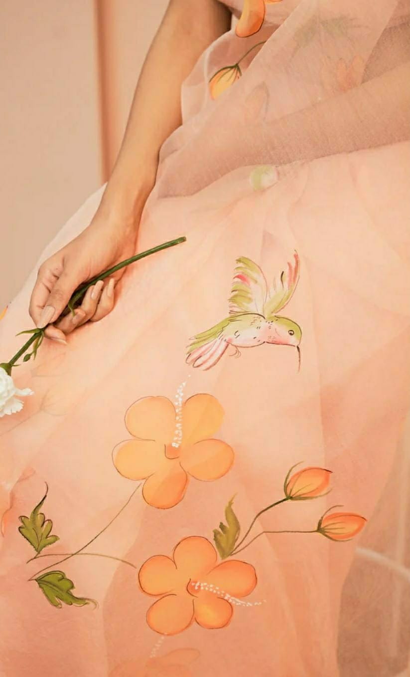 Pure Organza Silk Saree