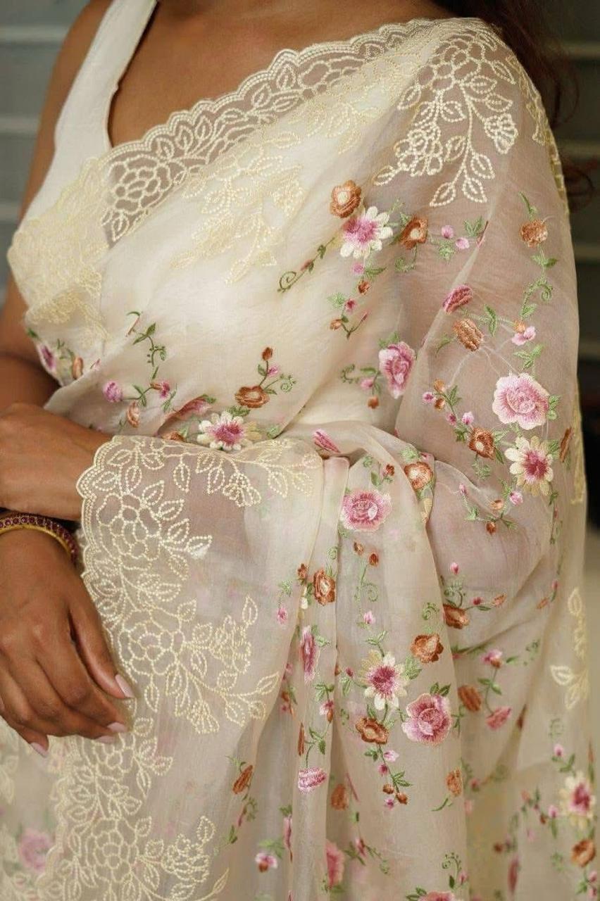 Banarasi Organza Saree