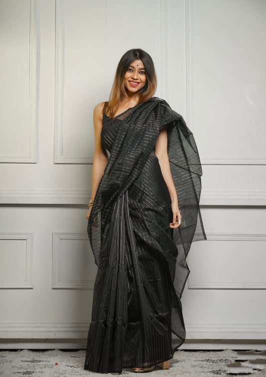 Maheshwari Cotton Silk Saree
