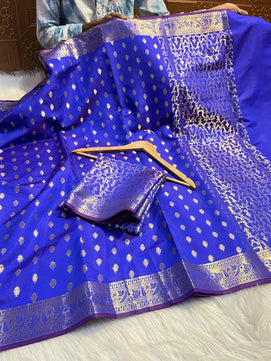 Banarasi Katan Booti Saree