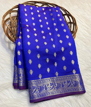 Banarasi Katan Booti Saree