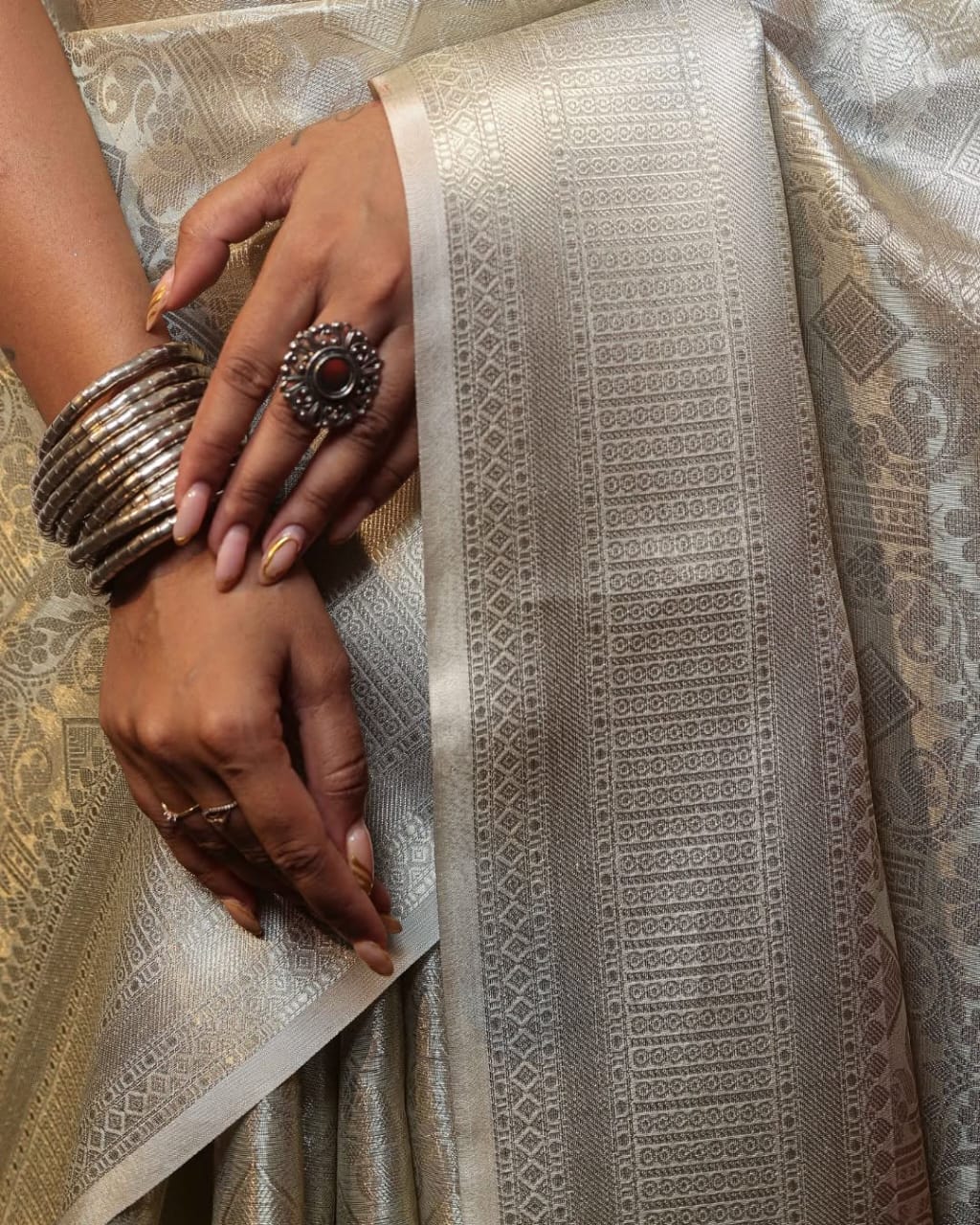 Banarasi Soft Tissue Silk Saree