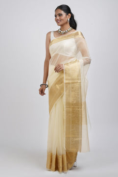 Kora Organza Silk Saree