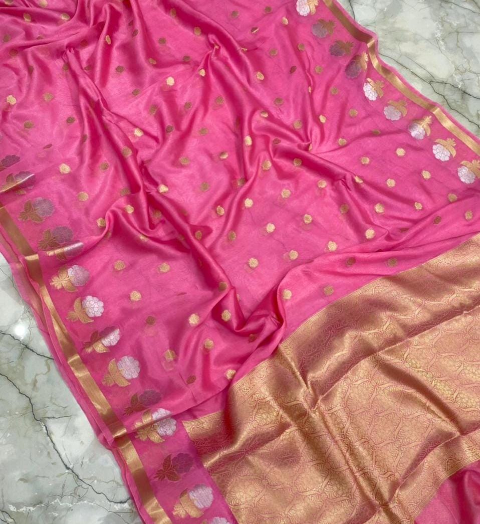 Banarasi Viscose Silk Saree