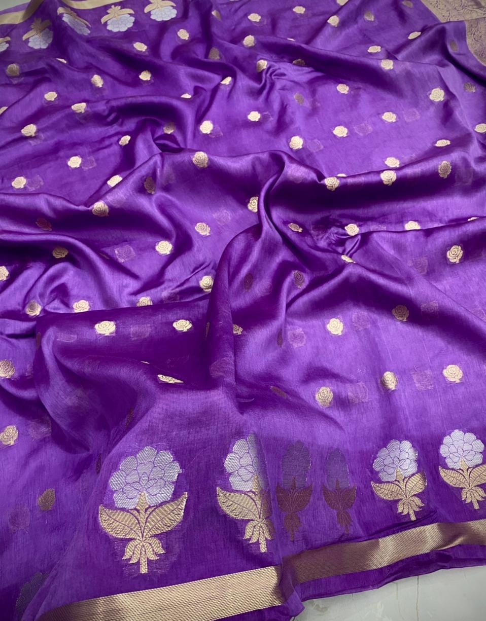 Banarasi Viscose Silk Saree