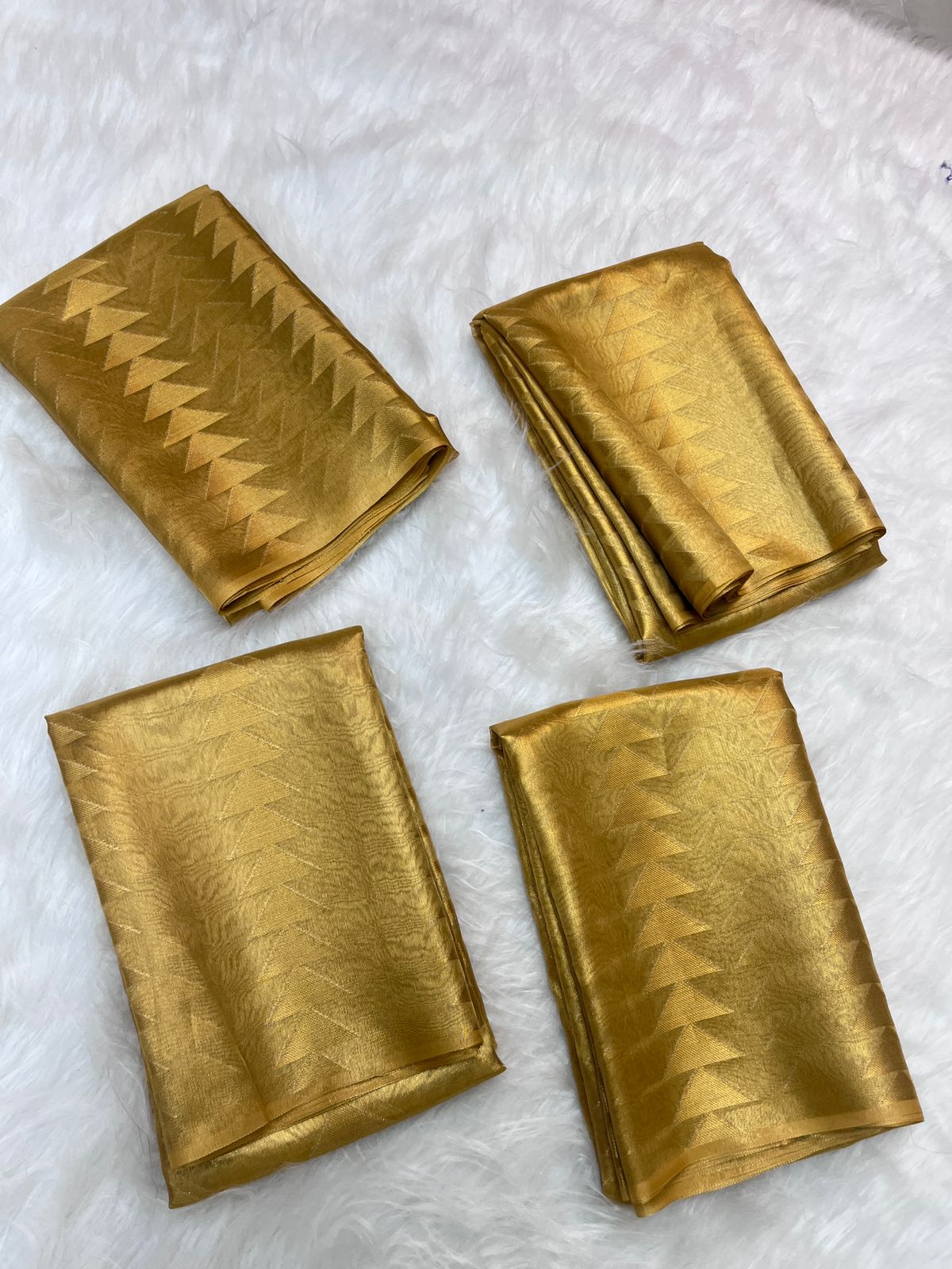 Golden Tissue Soft Silk Saree