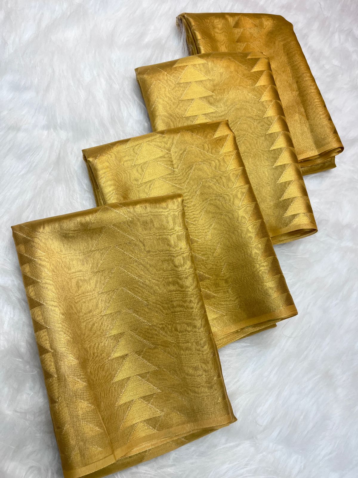 Golden Tissue Soft Silk Saree