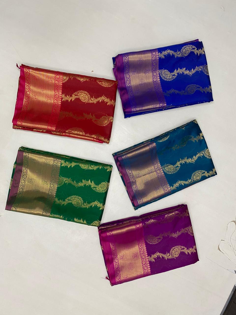 Banarasi Katan Soft Silk Saree