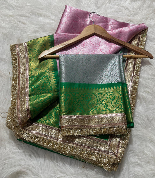 Banarasi Katan Soft Silk Saree