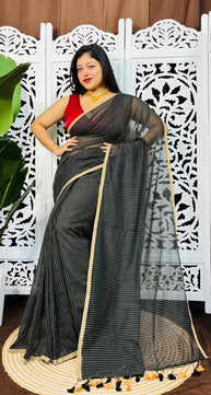 Mulmul Cotton Saree