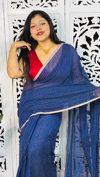 Mulmul Cotton Saree