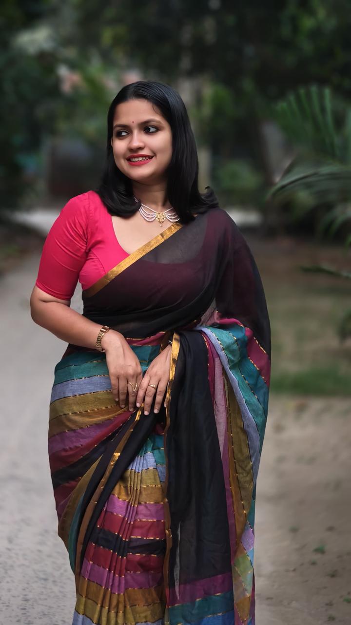 Mulmul Cotton Saree