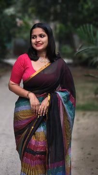 Mulmul Cotton Saree