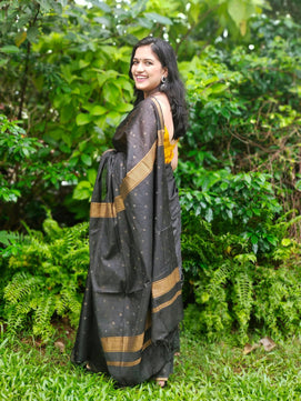 Mangalagiri Saree with Zari Border