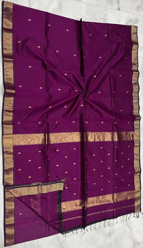Maheshwari Cotton Silk Handloom Saree